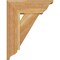 Ekena Millwork Traditional Traditional Rough Sawn Bracket w/ Offset Brace, Western Red Cedar, 6"W x 14"D x 18"H BKT0604X14X18TRA01RWR - alternate 2